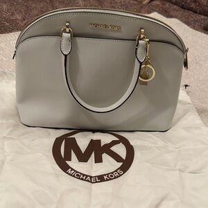 Michael Kors White Satchel